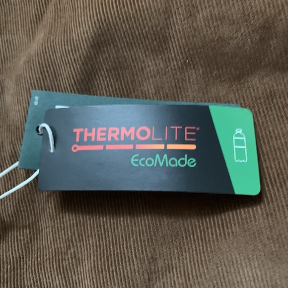 Alpine Design Women's Corduroy Quilted Full Zip Hoodie XL Roasted Coffee NWT $88 - Picture 6 of 11